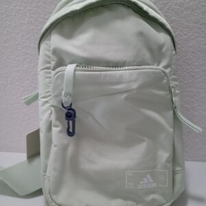 NWT Adidas Essentials 2 Sling Crossbody Bag Linen Green / IU9276